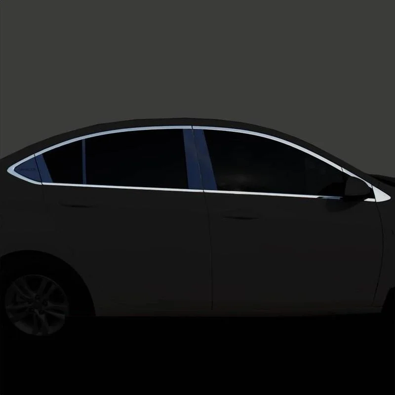 Chromium Automovil Modified Auto Body Window Exterior Dashing Mouldings Bright Sequins Car Styling 18 19 FOR Chevrolet Cavalier
Chromium Automovil Modified Auto Body Window Exterior Dashing Mouldings Bright Sequins Car Styling 18 19 FOR Chevrolet Cavalier