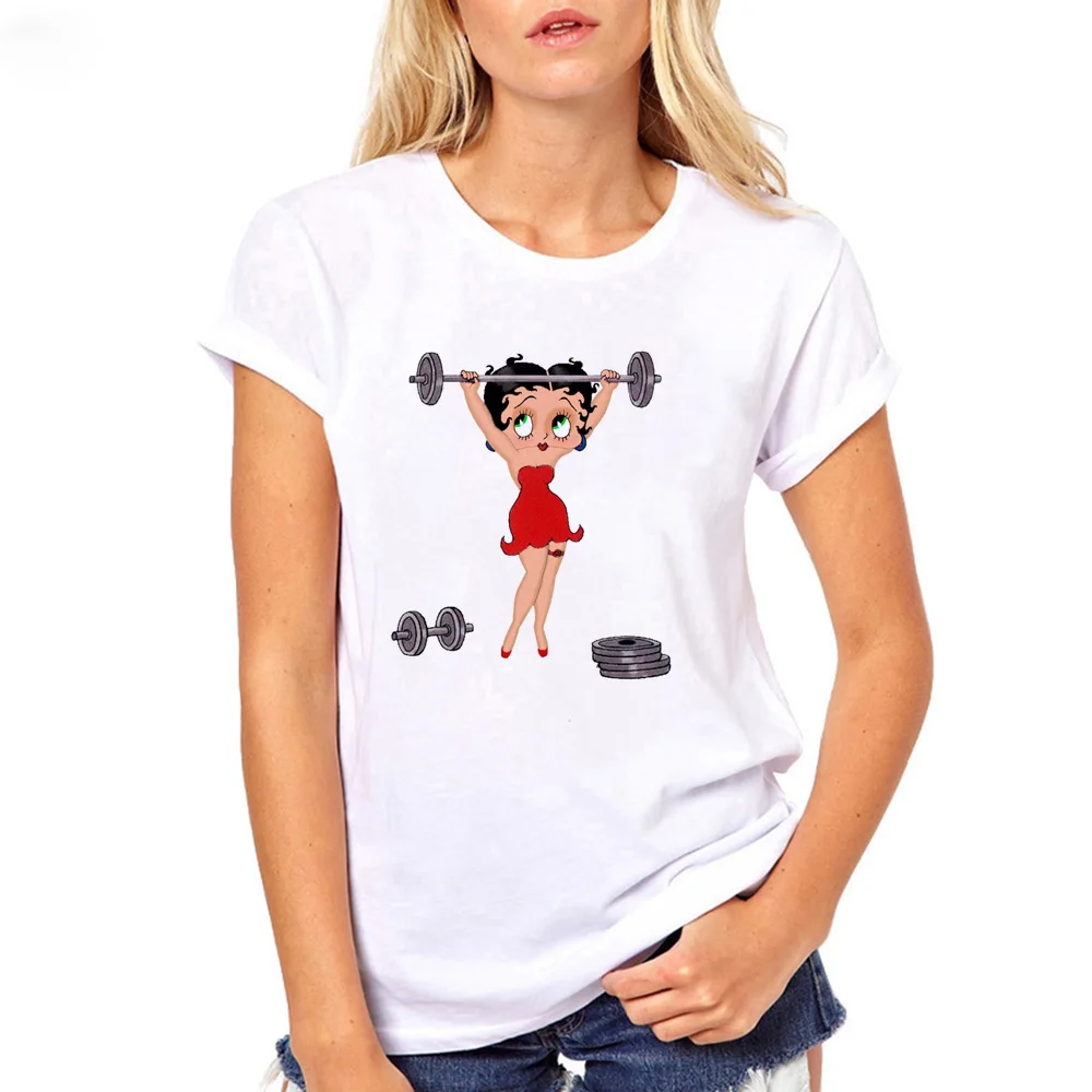 Betty Boop women's t shirt cartoon Snow White Princess kawaii Animal print vogue t-shirt women casual kpop tshirt top femme 2019
Betty Boop women's t shirt cartoon Snow White Princess kawaii Animal print vogue t-shirt women casual kpop tshirt top femme 2019