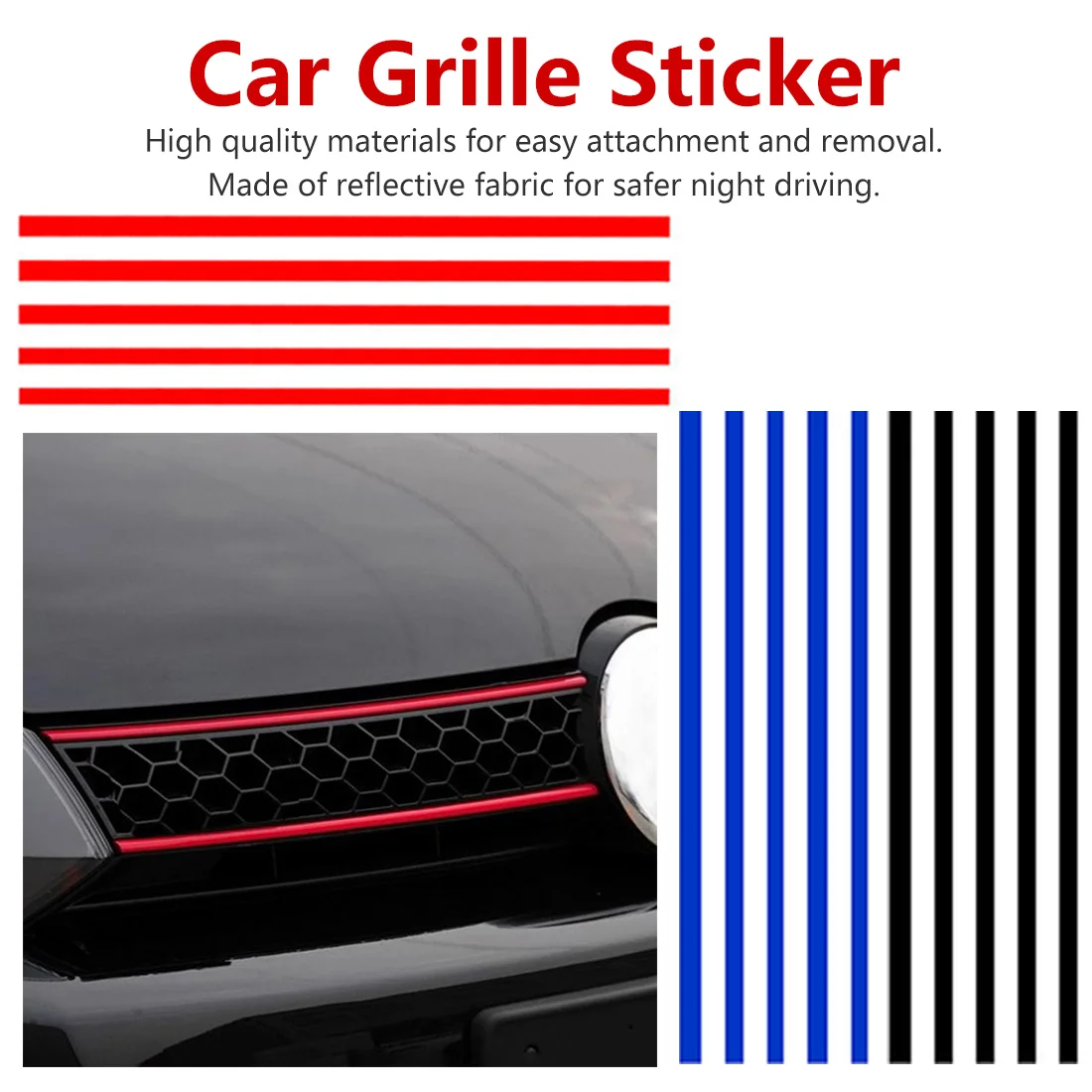 Car grille sticker decorated for Volkswagen Golf 6 7 red/blue/black stickers reflective stickers car stickers
Car grille sticker decorated for Volkswagen Golf 6 7 red/blue/black stickers reflective stickers car stickers