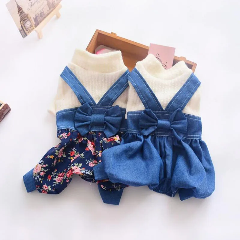 Pet Clothes Dog Jumpsuit Spring And Summer Denim Bib Pants Teddy Bomei Casual Coat Puppy Printed Jumpsuit For Chihuahua
Pet Clothes Dog Jumpsuit Spring And Summer Denim Bib Pants Teddy Bomei Casual Coat Puppy Printed Jumpsuit For Chihuahua