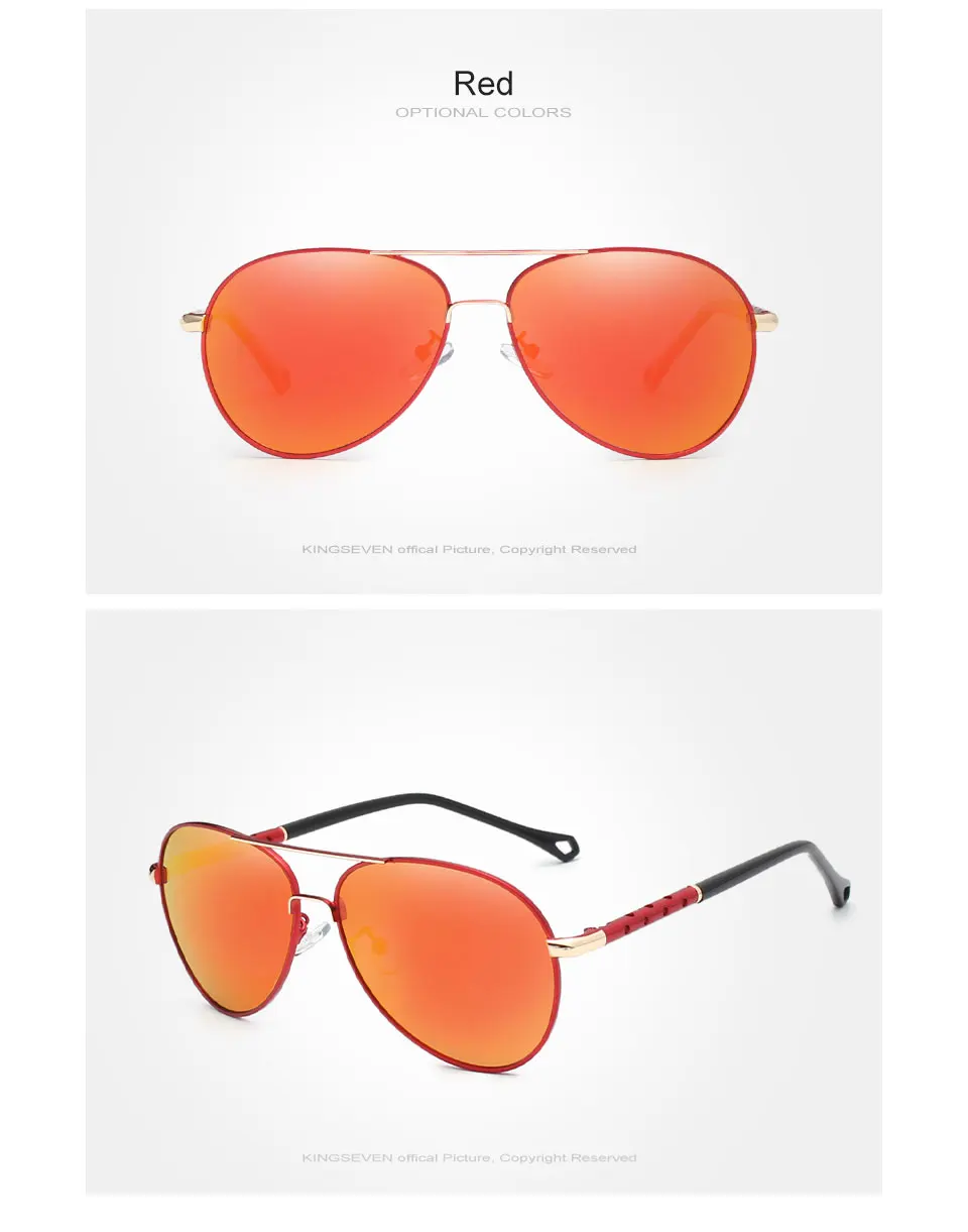KINGSEVEN Original Pilot Sunglasses Polarized Driving Fishing KINGSEVEN Original Pilot Sunglasses Polarized Driving Fishing