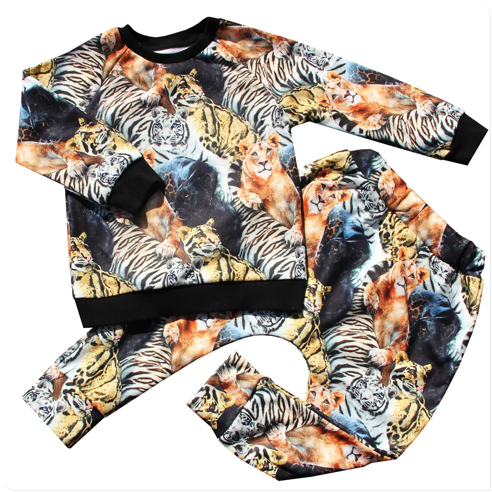 boy sets 2018 Boutique Outfits Sets Kids Children animal Print Floral Long Sleeve Tops+pants Sets With girl set Fashion
boy sets 2018 Boutique Outfits Sets Kids Children animal Print Floral Long Sleeve Tops+pants Sets With girl set Fashion