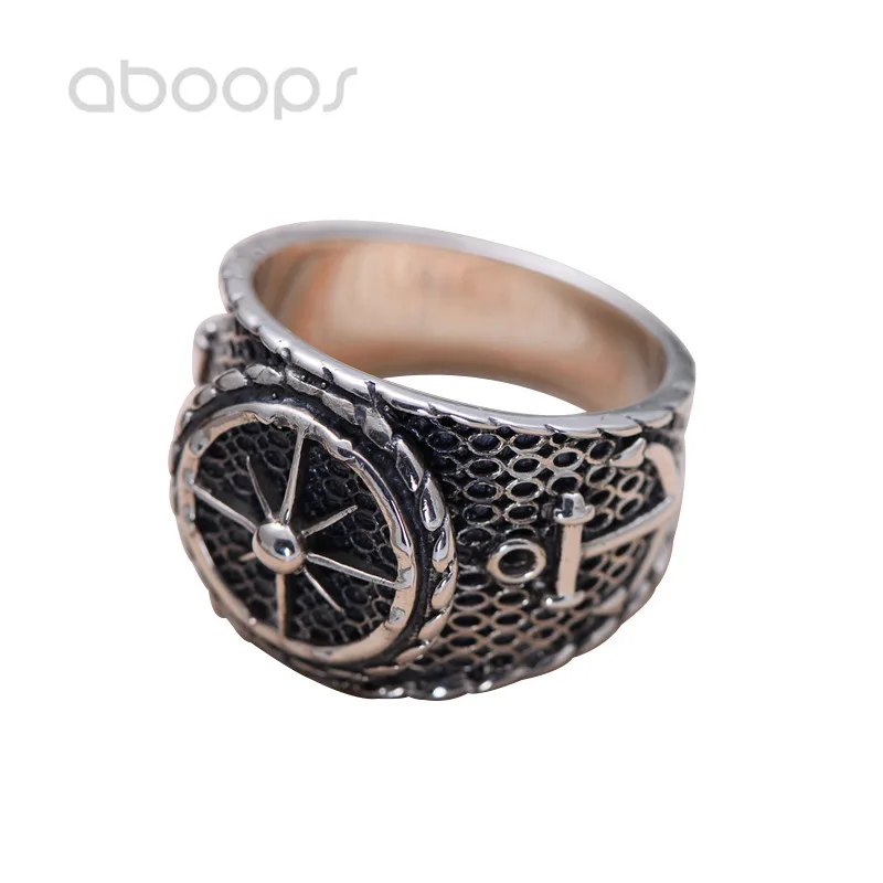 Vintage Solid 925 Sterling Silver Steering Wheel Anchor Ring Jewelry for Men Size 8 9 10 11 Free Shipping
Vintage Solid 925 Sterling Silver Steering Wheel Anchor Ring Jewelry for Men Size 8 9 10 11 Free Shipping