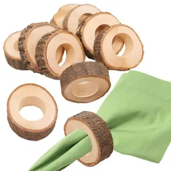 10pcs Natural Wooden Napkin Rings for Home Hotel Weddings Party Table Decor Crafts 5.5-7cm Diameter Supplies
10pcs Natural Wooden Napkin Rings for Home Hotel Weddings Party Table Decor Crafts 5.5-7cm Diameter Supplies