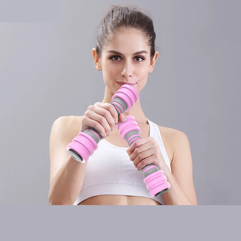 2PCS 1KG Home sports ladies foam soft dumbbells thin arm dumbbell set fixed dumbbells fitness
2PCS 1KG Home sports ladies foam soft dumbbells thin arm dumbbell set fixed dumbbells fitness