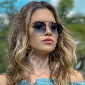Unisex Fashion 2019 Ladies Square Sunglasses Women Rimless Shades Men Vintage Brand Designer Gradient Sun Glasses For Female
Unisex Fashion 2019 Ladies Square Sunglasses Women Rimless Shades Men Vintage Brand Designer Gradient Sun Glasses For Female
