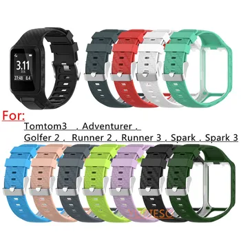 30PCS Silicone Replacement Wrist Band Strap For TomTom Runner 2 3 Spark 3 Adventurer Spark Cardio GPS Watch
30PCS Silicone Replacement Wrist Band Strap For TomTom Runner 2 3 Spark 3 Adventurer Spark Cardio GPS Watch