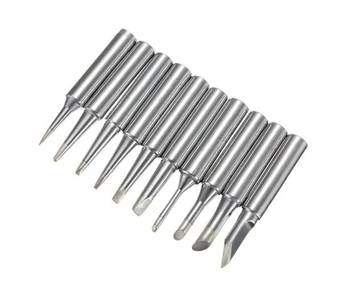 Lead-free soldering solder Iron tips tip 900M-T for hakko 933.376.907.913.951,898D,852D+ 852D soldering rework station 10PCS/SET
Lead-free soldering solder Iron tips tip 900M-T for hakko 933.376.907.913.951,898D,852D+ 852D soldering rework station 10PCS/SET