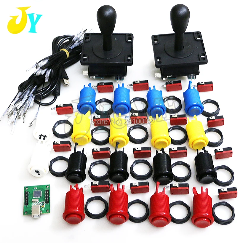 Zero Delay Arcade DIY Part kit USB Encoder Control for Rapsberry Pi and PC PS3 with Happ Style Button Joystick
Zero Delay Arcade DIY Part kit USB Encoder Control for Rapsberry Pi and PC PS3 with Happ Style Button Joystick