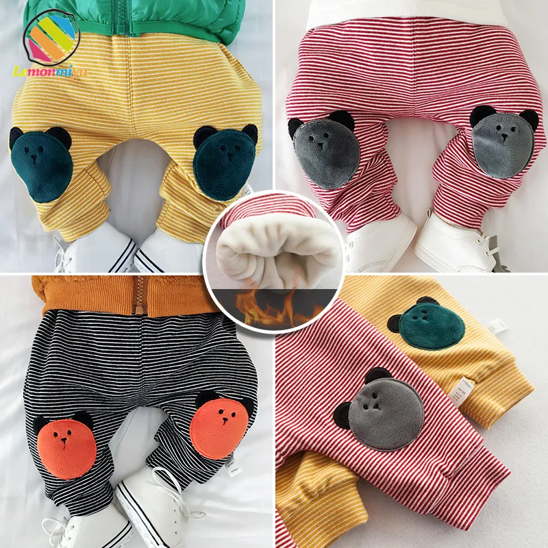 Lemonmiyu Baby Stripped Cotton Pants Cartoon Warm Thicken 0-3T Baby Trousers Winter Casual Fashion Unsiex Harem Children Pants
Lemonmiyu Baby Stripped Cotton Pants Cartoon Warm Thicken 0-3T Baby Trousers Winter Casual Fashion Unsiex Harem Children Pants