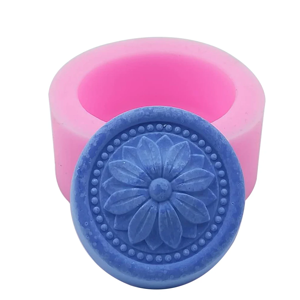 Round Flower Soap Molds Candle Wax Mold Cake Chocolate Jelly Molds Resin Craft Gypsum Silicone Mold
Round Flower Soap Molds Candle Wax Mold Cake Chocolate Jelly Molds Resin Craft Gypsum Silicone Mold