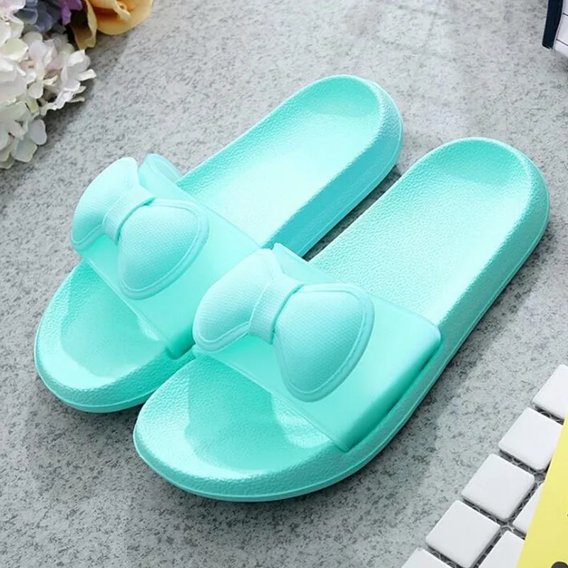 AoXunLong Women Summer Cute Bow Slippers Outdoor Fashion Slide Women Beautiful Beach Bathroom Home Slippers Women EU Size 36-41
AoXunLong Women Summer Cute Bow Slippers Outdoor Fashion Slide Women Beautiful Beach Bathroom Home Slippers Women EU Size 36-41