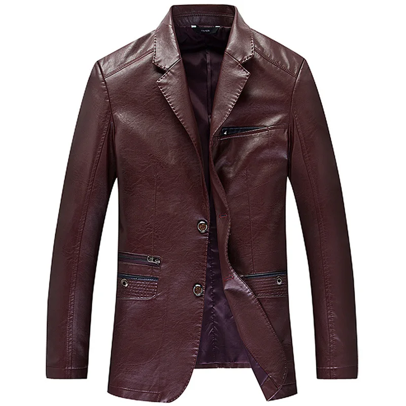 Men Genuine Leather Coats New Arrival Spring 100% Sheep Skin Youth Leather suit Collar Coats Fashion Slim Fit Leather Jacket
Men Genuine Leather Coats New Arrival Spring 100% Sheep Skin Youth Leather suit Collar Coats Fashion Slim Fit Leather Jacket