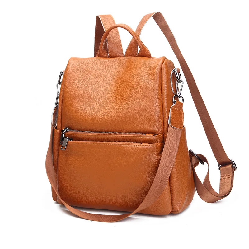 2019 genuine leather Ruchsack Back opening way anti-theft female Backpack leather fashion women travel backpack shoulder bag
2019 genuine leather Ruchsack Back opening way anti-theft female Backpack leather fashion women travel backpack shoulder bag