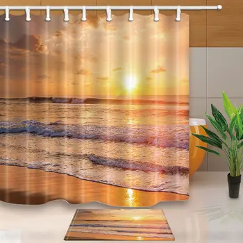 Sunrise with rising sun Bathroom Shower Curtain Waterproof Fabric w/12 Hooks new
Sunrise with rising sun Bathroom Shower Curtain Waterproof Fabric w/12 Hooks new