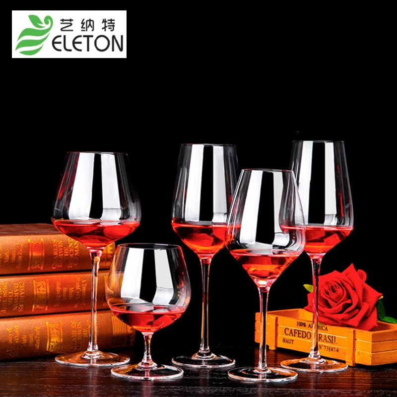 Image ELETON Crystal Glass Stemware Pure Collection Cabernet All Purpose Red or White Wine Glass Wine Gift, Wine Accessories