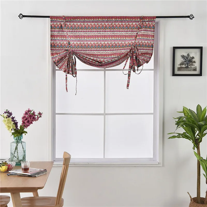 Kitchen Short Curtains Window Treatments Curtain Roman Blinds Jacquard Striped Curtains Semi-sheer Fabrics Door Panel Curtain
Kitchen Short Curtains Window Treatments Curtain Roman Blinds Jacquard Striped Curtains Semi-sheer Fabrics Door Panel Curtain
