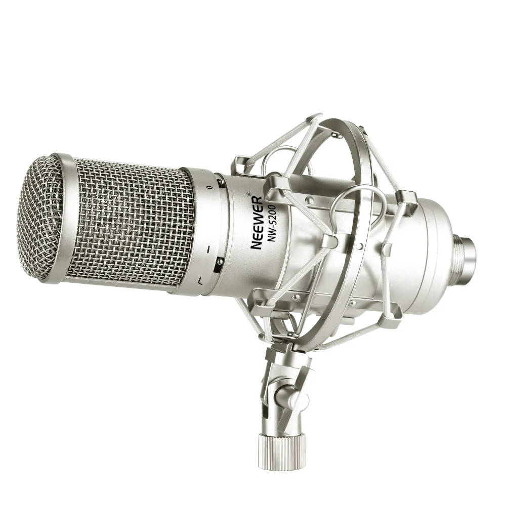 Neewer Large-Diaphragm Condenser Microphone Kit for Broadcasting and Sound Recording 
Neewer Large-Diaphragm Condenser Microphone Kit for Broadcasting and Sound Recording