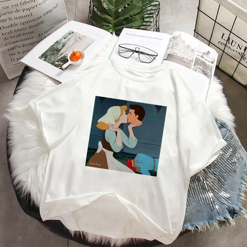 2019 Fashion Women's Princess T Shirt Cotton O-Neck Harajuku T Shirt You Punk T-Shirt Print Casual Short Sleeve Streetwear
2019 Fashion Women's Princess T Shirt Cotton O-Neck Harajuku T Shirt You Punk T-Shirt Print Casual Short Sleeve Streetwear