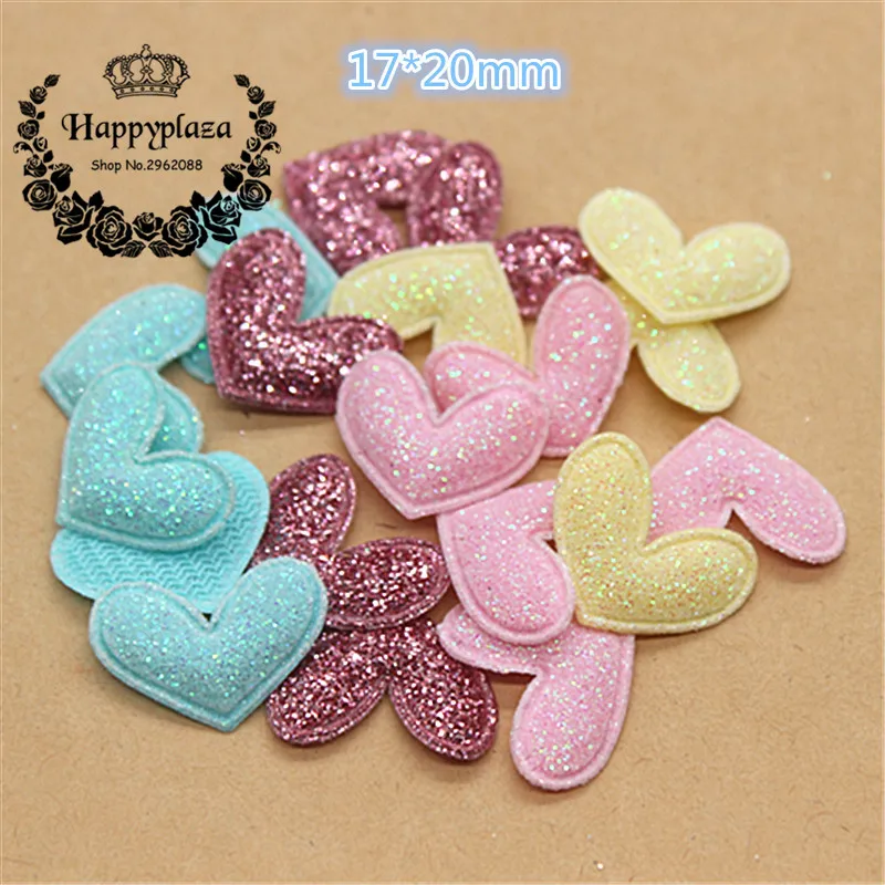 100pcs Kawaii Padded Glitter Little Heart Patches 2CM Appliques For Clothes Sewing Supplies DIY Craft Decoration
100pcs Kawaii Padded Glitter Little Heart Patches 2CM Appliques For Clothes Sewing Supplies DIY Craft Decoration