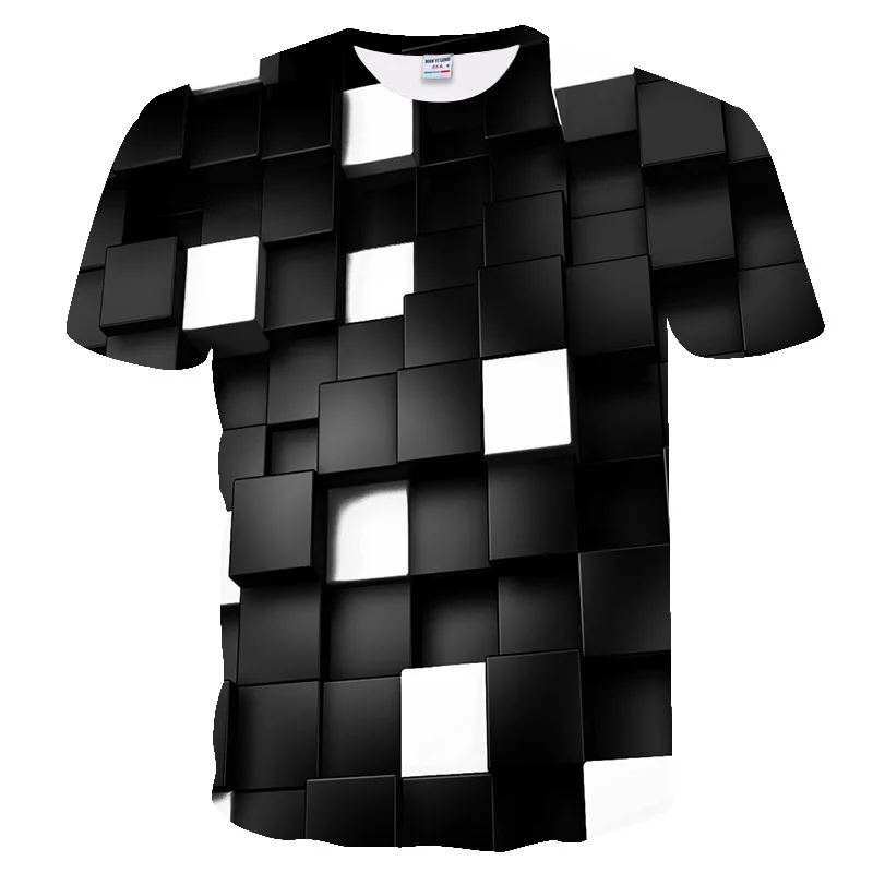 2019 T Shirt Men/Women 3D Multiple color squares t-shirt Unisex Geometry Printed Streetwear Men Short Sleeves tshirt Tops Tees
2019 T Shirt Men/Women 3D Multiple color squares t-shirt Unisex Geometry Printed Streetwear Men Short Sleeves tshirt Tops Tees