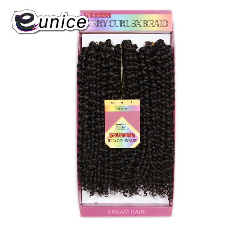 Eunice Synthetic Hair For Braiding 10" 3strands/pack Kinky Curly Hair Bundles Made with Fiber Savanna Crochet Braids
Eunice Synthetic Hair For Braiding 10" 3strands/pack Kinky Curly Hair Bundles Made with Fiber Savanna Crochet Braids