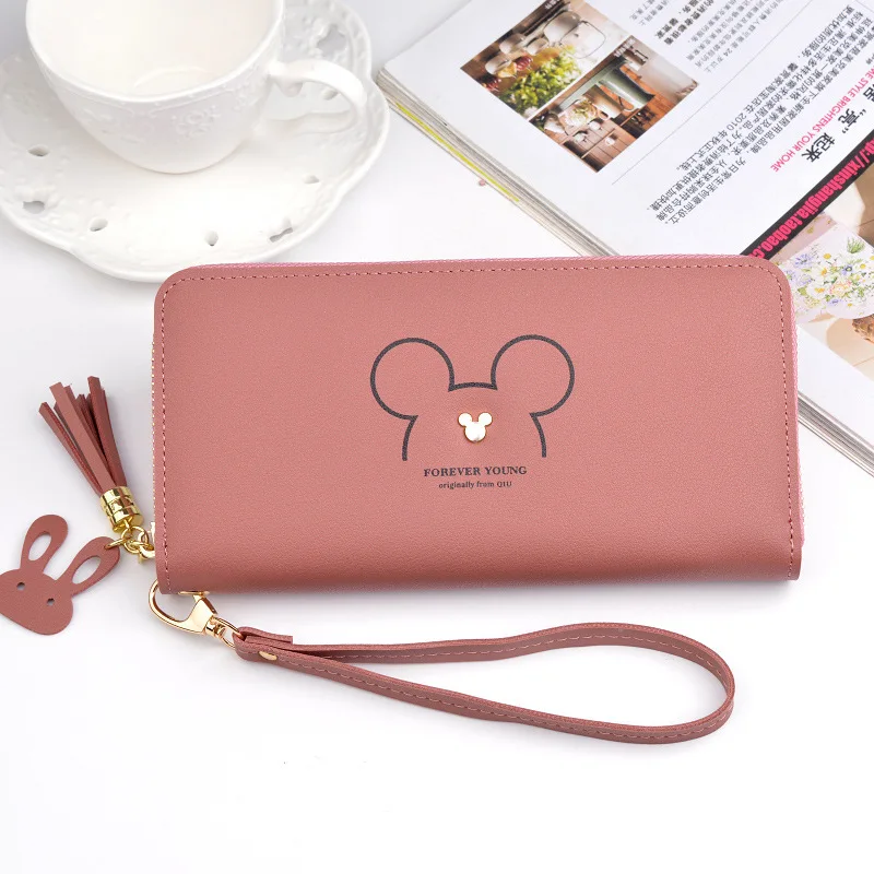 Jaybag 2019 Ladies Portfel Preppy Style Long Wallet PU Tassel Mouse Billetera Mujer Multi-function Leather Wallet For Women
Jaybag 2019 Ladies Portfel Preppy Style Long Wallet PU Tassel Mouse Billetera Mujer Multi-function Leather Wallet For Women
