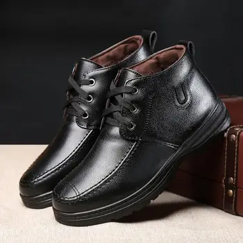 Winter Snow Boots Men Leather Winter Shoes Men Ankle Boots Male Warm Casual Botas Hombre Business Dress Shoes Men botas hombre
Winter Snow Boots Men Leather Winter Shoes Men Ankle Boots Male Warm Casual Botas Hombre Business Dress Shoes Men botas hombre