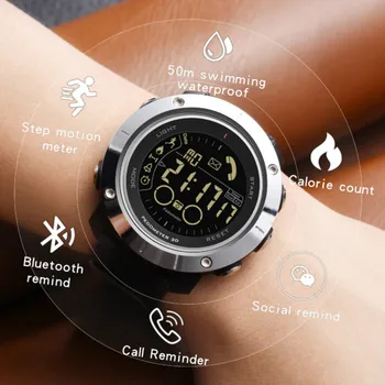 Smart Watch Men Sport Pedometer Waterproof Bluetooth Men Digital Intelligent Clock App Call Reminder Smart Watch For Android Ios
Smart Watch Men Sport Pedometer Waterproof Bluetooth Men Digital Intelligent Clock App Call Reminder Smart Watch For Android Ios