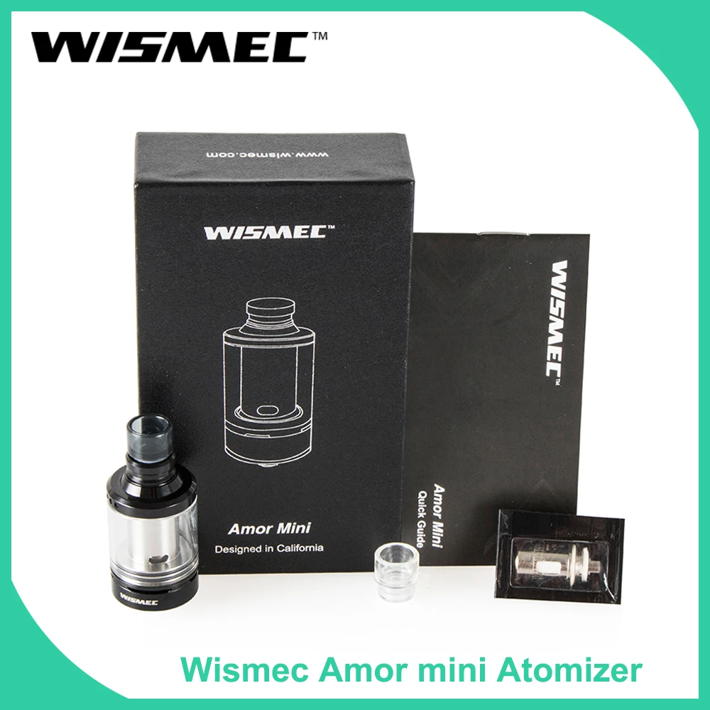 

Big sale Wismec Amor Mini atomizer with 2ml ejuice capacity for Wismec Reuleaux RX75 Mod Tank