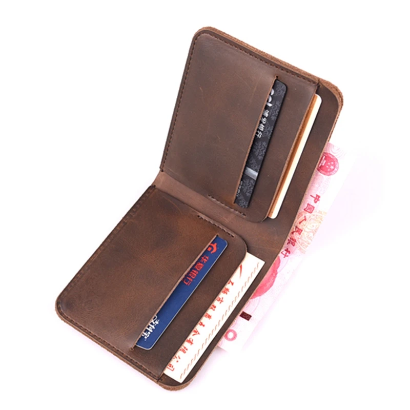 Hand Made Genuine Leather Male Female Wallet Retro Woman Short Money Card Coin Bag Packet Male Small Simple Purse Holder Clutch
Hand Made Genuine Leather Male Female Wallet Retro Woman Short Money Card Coin Bag Packet Male Small Simple Purse Holder Clutch