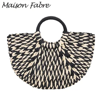 Maison Fabre Bag women Waving handbags Straw handle bag 2019 summer holiday Casual Beach bag Fashion Ladies purses and handbags
Maison Fabre Bag women Waving handbags Straw handle bag 2019 summer holiday Casual Beach bag Fashion Ladies purses and handbags