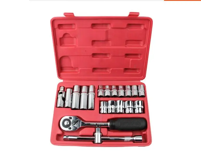 20pcs 1/2" metric socket kit H handle spark plug socket 16mm universal joint auto repair tool
20pcs 1/2" metric socket kit H handle spark plug socket 16mm universal joint auto repair tool