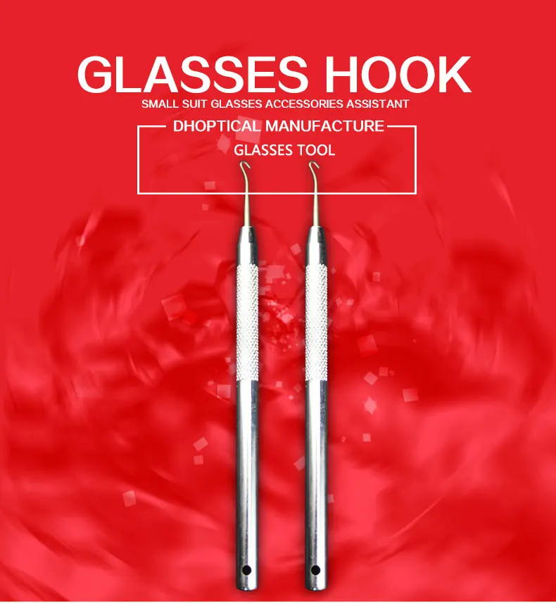 glasses hook ,stainless steel 2pcs good quality free shipping wholesale