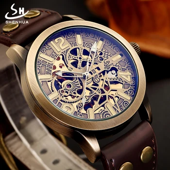 Automatic Mechanical Watch Men Top Luxury Skeleton Wristwatches 2019 New Arrival Retro Hollow Auto Self-Wind Brand Watches Man
Automatic Mechanical Watch Men Top Luxury Skeleton Wristwatches 2019 New Arrival Retro Hollow Auto Self-Wind Brand Watches Man