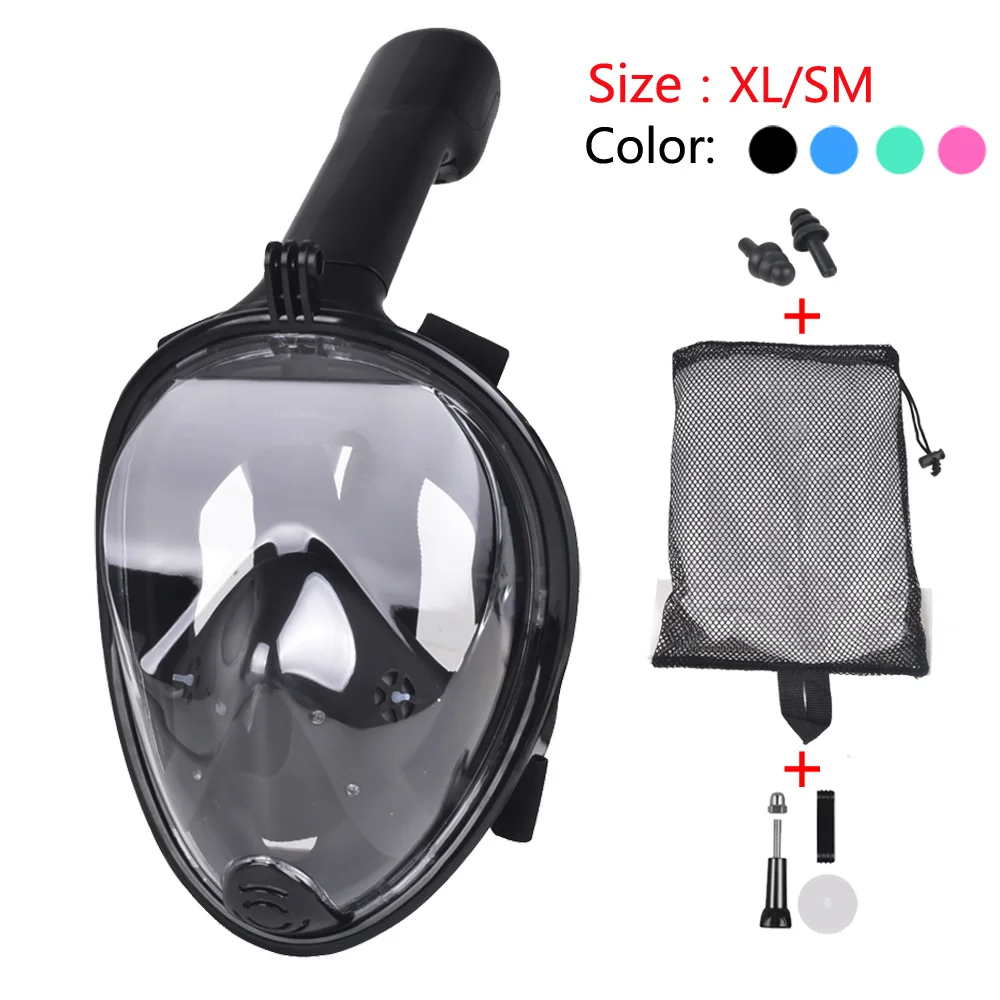 2019 NEW Smaco Full Face Snorkeling Mask Set Diving Underwater Swimming Training Scuba Mergulho Snorkeling Mask For Gopro Camera
2019 NEW Smaco Full Face Snorkeling Mask Set Diving Underwater Swimming Training Scuba Mergulho Snorkeling Mask For Gopro Camera