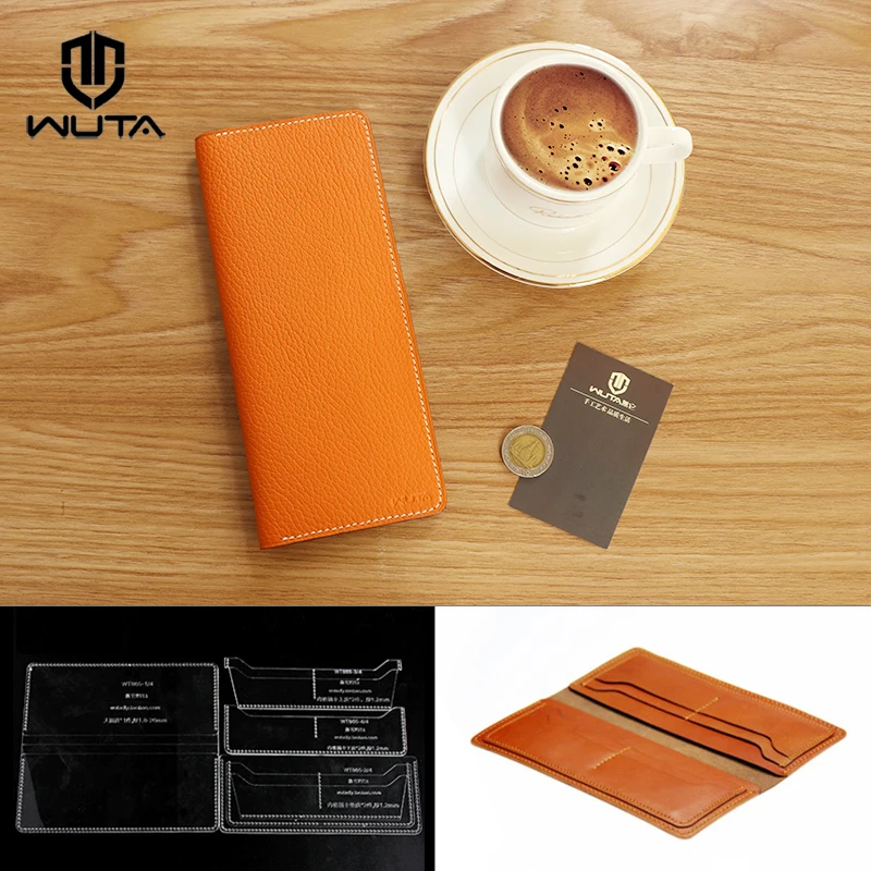 WUTA 865 Long Wallet Acrylic Template Leather Stencil Pattern DIY Leather Craft Tools Cutting Model for Lady Clutch Long Purse
WUTA 865 Long Wallet Acrylic Template Leather Stencil Pattern DIY Leather Craft Tools Cutting Model for Lady Clutch Long Purse