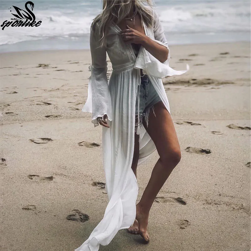 2019 Tunics for Beach Swimsuit Cover up Women Swimwear Long Kaftan Beach Cover up Beachwear Pareo Beach Dress Saida de Praia
2019 Tunics for Beach Swimsuit Cover up Women Swimwear Long Kaftan Beach Cover up Beachwear Pareo Beach Dress Saida de Praia