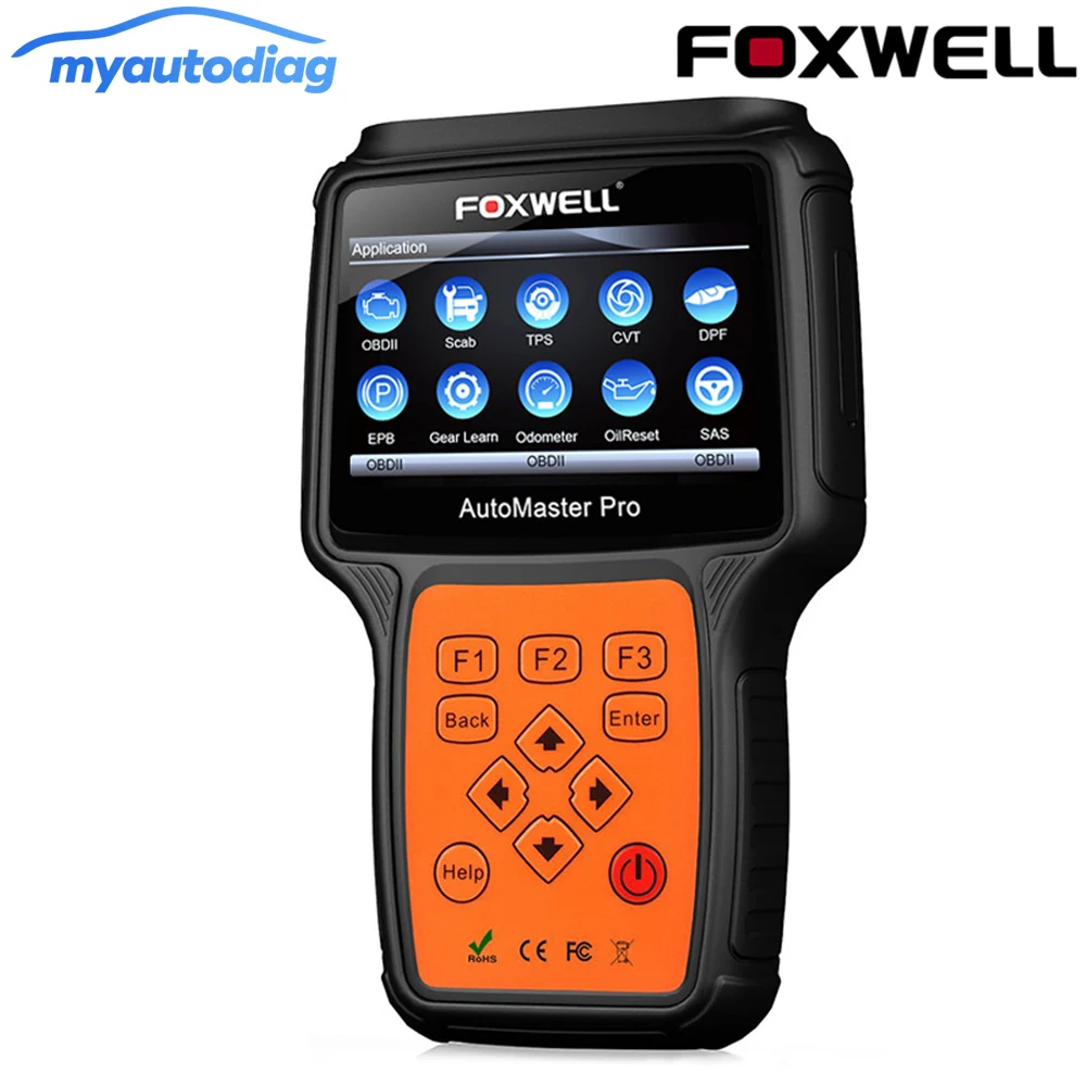 FOXWELL NT644 PRO Full System Diagnostic Tool Diagnosis Functions of ABS DPF Airbag TPMS OBD OBD2 Auto Scan Automotive Scanner
FOXWELL NT644 PRO Full System Diagnostic Tool Diagnosis Functions of ABS DPF Airbag TPMS OBD OBD2 Auto Scan Automotive Scanner