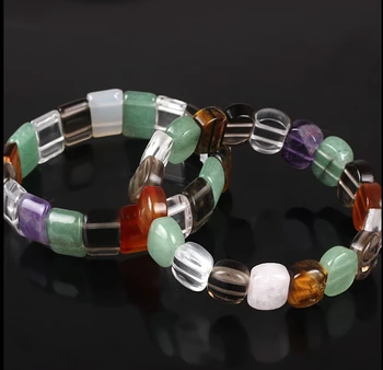 A pair Of Fantasy Crystal Beads Bracelet adjustable size 
A pair Of Fantasy Crystal Beads Bracelet adjustable size