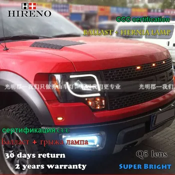 Hireno Headlamp for 2011-2014 Ford Raptor F150 Headlight Assembly LED DRL Angel Lens Double Beam HID Xenon 2pcs
Hireno Headlamp for 2011-2014 Ford Raptor F150 Headlight Assembly LED DRL Angel Lens Double Beam HID Xenon 2pcs