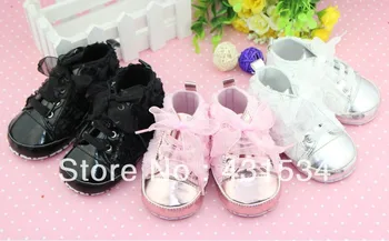 Free shipping / Hot sales Beautiful Rose baby girls shoes, Fashion baby shoes, First walkers
Free shipping / Hot sales Beautiful Rose baby girls shoes, Fashion baby shoes, First walkers
