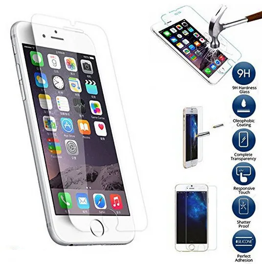 2 PCS/LOT Premium Tempered Glass Screen Protector For iPhone 3GS 4S 5S 5C 6S SE iPhone6 6plus Explosion-proof Protective Film
2 PCS/LOT Premium Tempered Glass Screen Protector For iPhone 3GS 4S 5S 5C 6S SE iPhone6 6plus Explosion-proof Protective Film