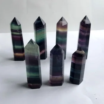 Wholesale One Kilo Natural Polished Rainbow Fluorite Stone Crystal Points Healing Wand FMX
Wholesale One Kilo Natural Polished Rainbow Fluorite Stone Crystal Points Healing Wand FMX