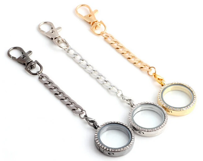 10PCS/lot 30MM Mix Colors Rhinestones Round Floating Locket Key Chains Magnetic Memory Locket Pendant
10PCS/lot 30MM Mix Colors Rhinestones Round Floating Locket Key Chains Magnetic Memory Locket Pendant