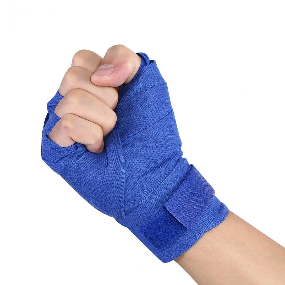 Hook Training Cotton Boxing Hand Wraps Wrist Protector Fist Bandage Glove 