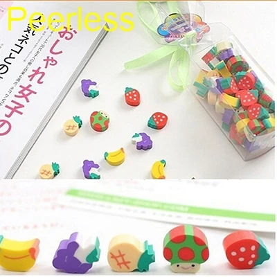Peerless 50pcs/Lot Big Fruit Shape Novelty Eraser Rubber Eraser Primary School Student Prizes Promotional Gift Stationery
Peerless 50pcs/Lot Big Fruit Shape Novelty Eraser Rubber Eraser Primary School Student Prizes Promotional Gift Stationery