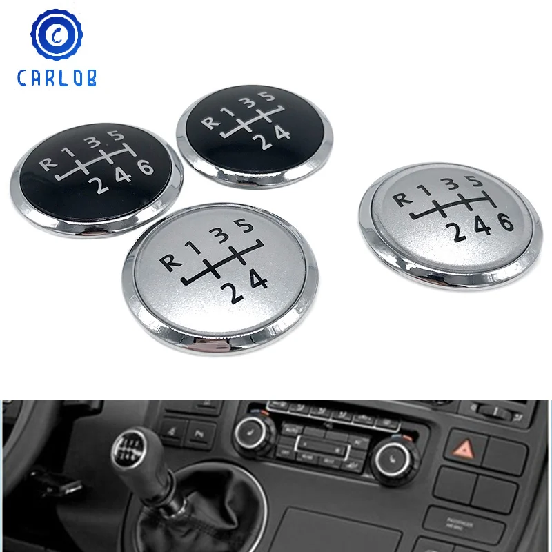 Carlob Car Styling 5 / 6 Speed Gear Shift Knob Badge Emblem Cap Cover Replacement for Volkswagen / VW Transporter T5 T5.1 Gp
Carlob Car Styling 5 / 6 Speed Gear Shift Knob Badge Emblem Cap Cover Replacement for Volkswagen / VW Transporter T5 T5.1 Gp