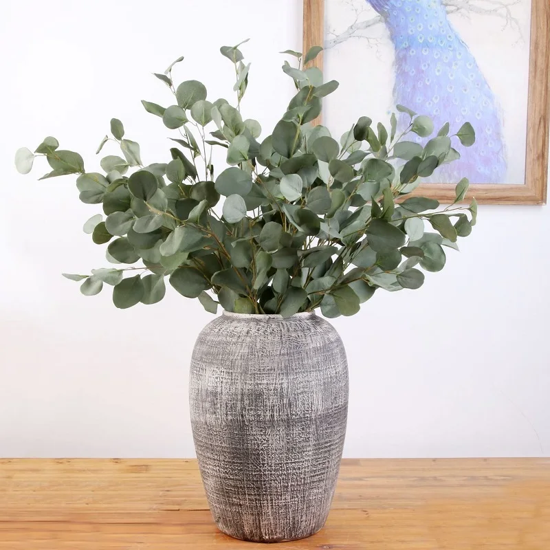 Artificial Green Leaves Eucalyptus Simulation Silk Flower Wedding Party Faux Leaf Decoration Home Bedroom Fake Plants Decor 90cm
Artificial Green Leaves Eucalyptus Simulation Silk Flower Wedding Party Faux Leaf Decoration Home Bedroom Fake Plants Decor 90cm