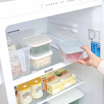 Otherhouse Food Organizer Double Layers Drain Refrigerator Food Storage Containers Plastic Onion Container for Kitchen
Otherhouse Food Organizer Double Layers Drain Refrigerator Food Storage Containers Plastic Onion Container for Kitchen